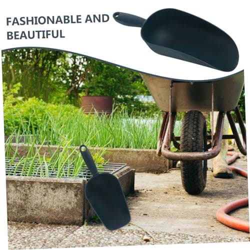Homoyoyo Gardening Shovel Heavy-Duty Soil Scoop Cultivator Tool Indoor Gardening Supplies Garden Trowel Hand Tool for Planting Transplanting