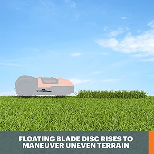 WORX Landroid L 20V 5.0Ah Robotic Lawn Mower 1/2 Acre / 21,780 Sq Ft. Power Share - WR155 (Battery & Charger Included)