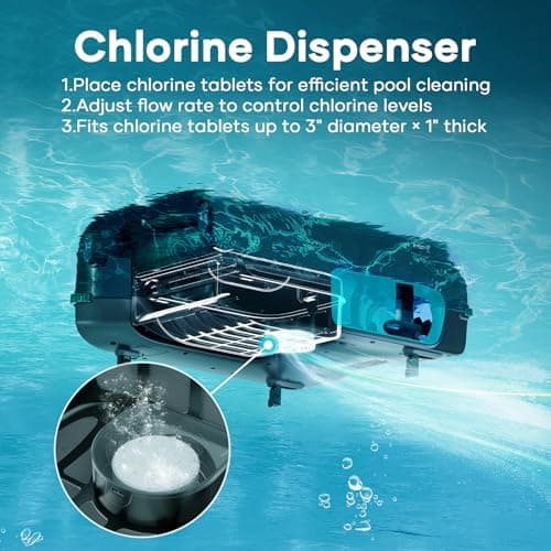AIPER Surfer S2 Robotic Solar Pool Skimmer with APP Support, 24/7 Cleaning, Dual Charging Modes, Smart Obstacle Avoidance, Ideal for All Swimming Pool Types