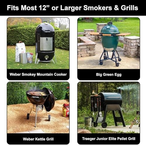 Sorbus® Non-Stick Rib Rack - Porcelain Coated Steel Roasting Stand – Holds 4 Rib Racks for Grilling & Barbecuing - Perfect BBQ Accessories for Smoker and Grill - Durable and Convenient Design (Black)