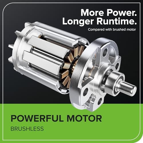Greenworks 60V 17" Brushless (Push) Lawn Mower, 4.0Ah Battery and 3A Charger