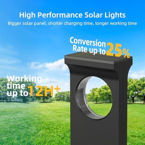 Unique Moon-Shaped Solar Lights Outdoor Moonlight Pattern