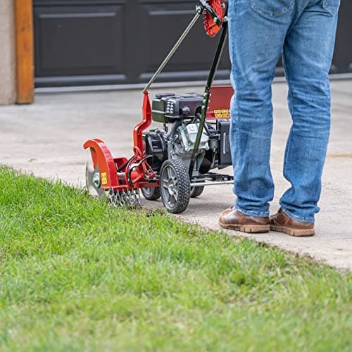 Toro Walk-Behind Edger, 79cc 4-Cycle Engine, Adjustable Cutting Height, Adjustable Cutting Angle, Balanced Four Wheel Design, Quick Cutting Tri-Tip Blade, Model: 58610
