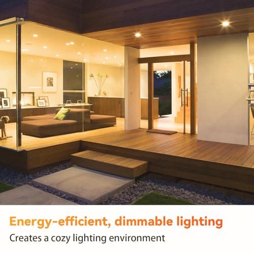 TJOY 12 Pack BR30 Flood Light Bulb Indoor, 65W Equivalent Dimmable Led Recessed Lights Bulb, 2700K Soft Warm White, E26 Base Bulbs for Kitchen Ceiling, Recessed Can, Replacement Incandescent, 9W,800LM