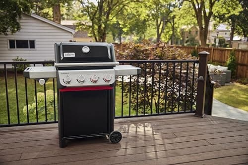 Weber SPIRIT 4-Burner Grill E-435 Liquid Propane Black