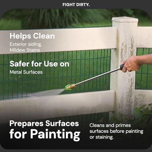 Sun Joe SPX-HDC1G House and Deck All-Purpose Pressure Washer Rated Concentrated Cleaner, 1-Gallon , White , 128 Fl Oz (Pack of 1)