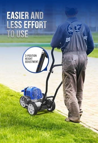 Sidewalk Edger Lawn Tool Gas 31cc WB31CCED, Blue