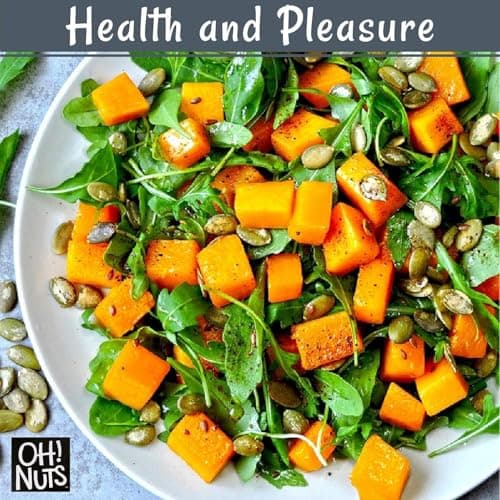 Oh! Nuts Pumpkin Seeds - Raw - 100% Natural - 1 lb - Pepitas Raw Unsalted - Packed in New York Zip-Seal Bag for Exceptional Freshness