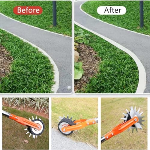 Edger-Lawn-Tool - Manual Lawn Edger, 67 Inch Sidewalk Edger for Yard Landscaping