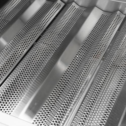 Hygrill 40-Inch Built In Grill, Stainless Steel 5-Burner Grill Head for Outdoor Kitchen, Liquid Propane