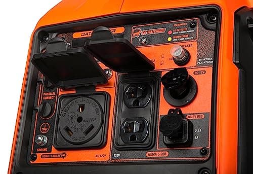 WEN Quiet and Lightweight 3600-Watt Dual Fuel RV-Ready Portable Inverter Generator with Fuel Shut Off and CO Watchdog (DF360iX)