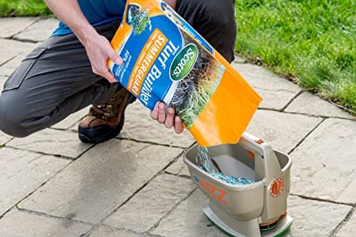 Scotts Wizz Battery Powered Fertilizer, Seed, and Ice Spreader