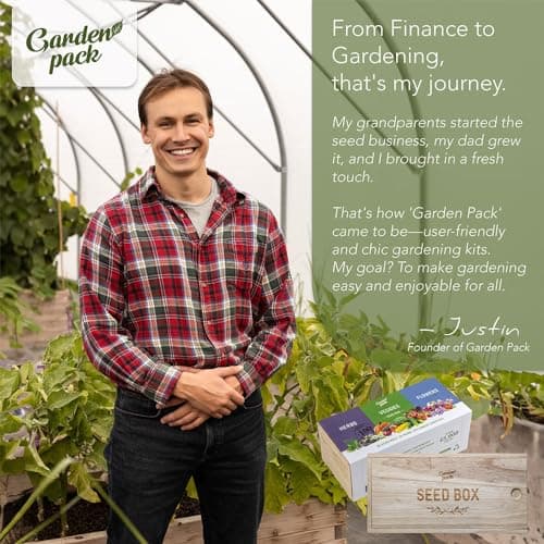 Garden Pack Grow Your Own Kit - 75 Varieties of Herb, Flower and Vegetable Seeds - Gardening Gifts for Men and Women with 30,000 Seeds for Planting