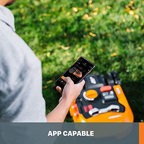 WORX Landroid L 20V 5.0Ah Robotic Lawn Mower 1/2 Acre / 21,780 Sq Ft. Power Share - WR155 (Battery & Charger Included)