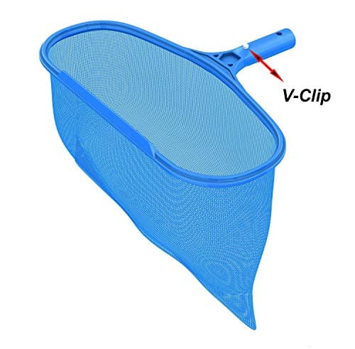 ATIE Butterfly Pool Clips - 6 Pack Attachment Clips for Swimming Pool Brush, Skimmer, Vacuum, Mini Jet Vacuum, Telescopic Pole