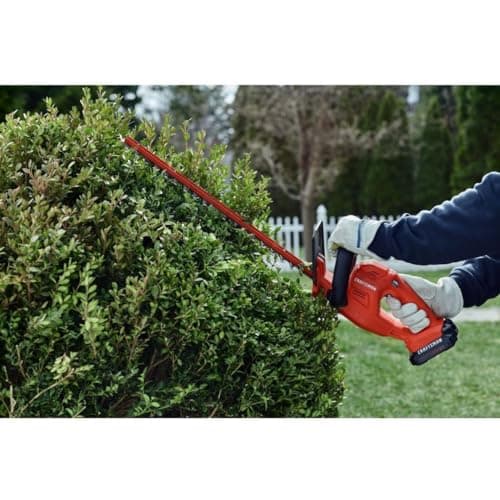 CRAFTSMAN V20 Cordless Hedge Trimmer, 20 inch, Battery and Charger Included (CMCHT810C1)