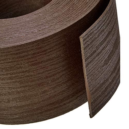 Amazon Basics Landscape Edging Coil, pack of 10 Stakes, 5 inch x 40FT, Brown