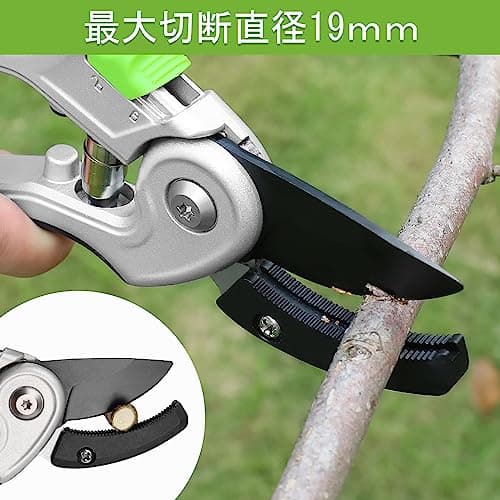 WORKPRO Garden Anvil Pruning Shears, 8" Garden Pruning Scissors Heavy Duty with Ergonomically Design Handle, Labor-Saving Garden Clippers Hand Tools for Thick Dry branches and Dead Plants
