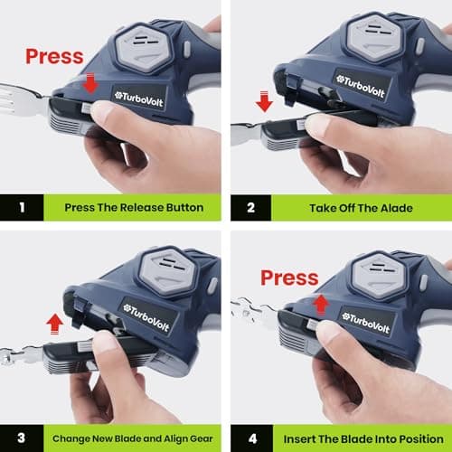 Cordless Grass Shear & Hedge Trimmer, Electric Shrub Trimmer - 2 in 1 Handheld Grass Cutter, Hedge Shear for Garden, Lawn, Rechargeable Lithium-Ion Battery and Type-C Cable Included