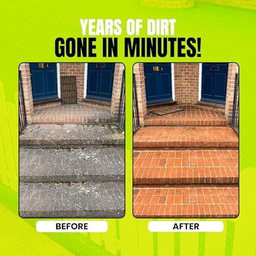 BEEST Vinyl Siding Cleaner for House Wash, 1 Gallon Makes Upto 26 Gallons of Multi-Surface Outdoor Cleaner - Ultra Concentrated Pressure Washer Soap for Siding, Fence, Brick, Concrete & More