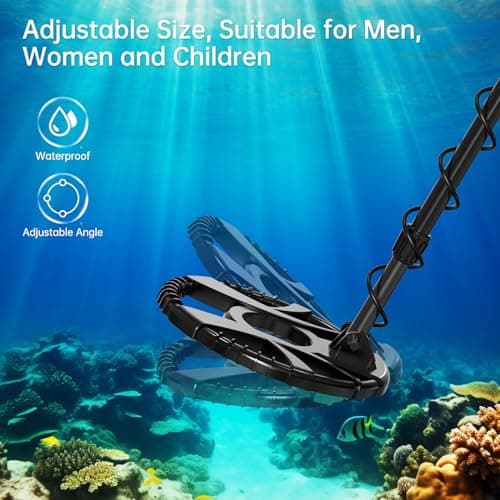 Housiwill Metal Detector, Metal Detector for Adults Professional with LCD Display, IP68 Waterproof Metal Detector, 4 Professional Mode with Higher Accuracy DSP Chip