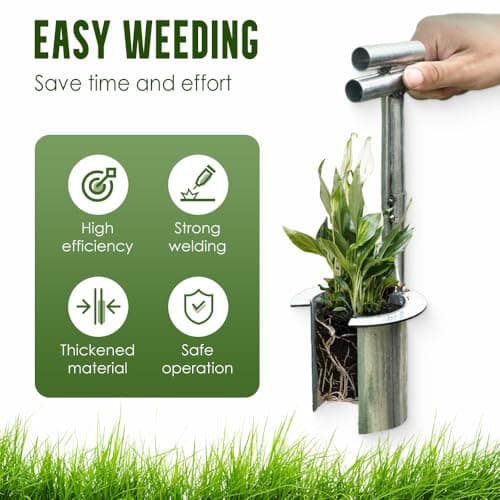 Bulb Planter Tool, 2025 New Plant and Fruit Tree Seedling Transplanter, Stainless Steel Seed Planting Tools, Easy Transplanter Garden Tools for Seed Planting (1PC)