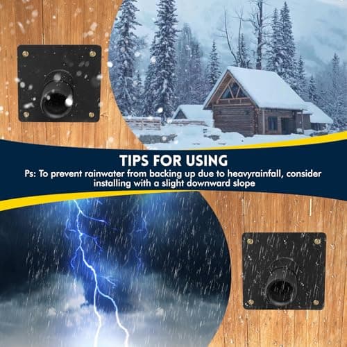 Generator Exhaust Extension Silencer Kit,with Two Universal Adapters Compatible Most Portable Generators wiht ALL-IN-ONE KIT, Reduces Noise by 60%,Compatible with All Portable Generators