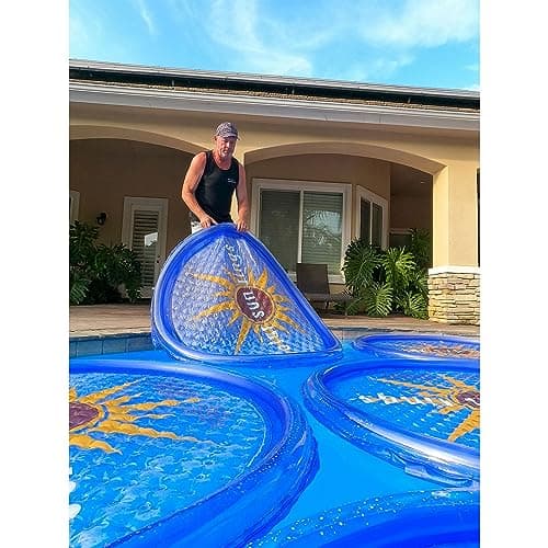 SSR1 Solar Sun Ring Swimming Pool Spa Heater 21K BTU Cover Heating SSR-1