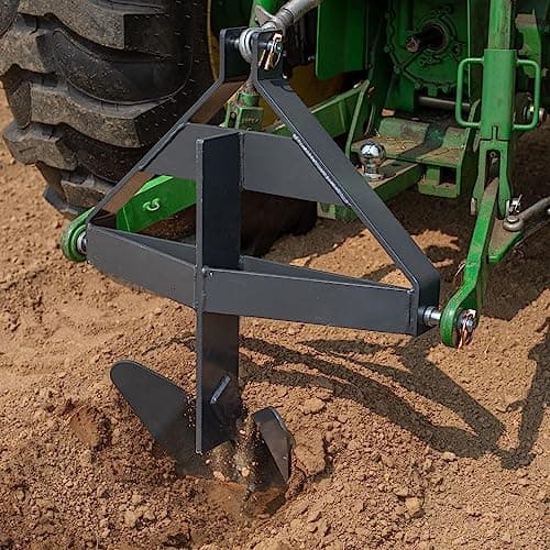 Titan Attachments Middle Buster for Category 1, 3-Point Quick Hitch Tractors, Furrows and Harvests Potatoes