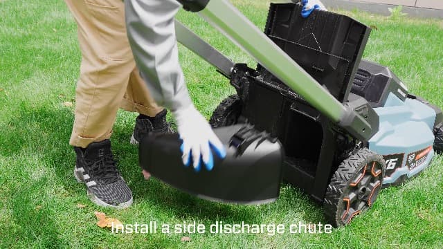 SENIX X6 60V 21-Inch 3-in-1 Cordless Lawn Mower with LED Light | 7 Height Adjustments, Smart Display, Bagging/Mulching/Side Discharge | 6Ah Li-ion Battery & Charger Included (LPPX6-H)