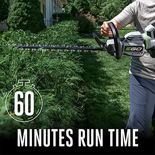 EGO Power+ HT2601 26 Inch Hedge Trimmer with Dual-Action Blades, 2.5Ah Battery and Standard Charger Included, Black