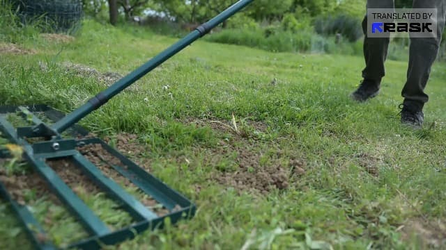 Lawn Leveling Rake,Stainless Steel Lawn Leveler with 30”x10” Ground Plate, 78” Adjustable Long Handle, Level Yard Tool for Grass, Golf Field, Level Soil or Dirt Ground Surfaces-Green