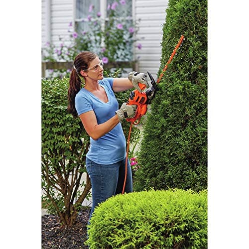 BLACK+DECKER Electric Hedge Trimmer, 17-Inch (BEHT150)