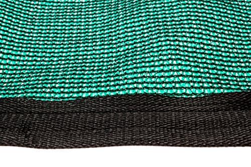 Be Cool Solutions 70% Green Outdoor Sun Shade Canopy: UV Protection Shade Cloth| Lightweight, Easy Setup Mesh Canopy Cover with Grommets| Sturdy, Durable Shade Fabric for Garden, Patio & Porch 6'x12'