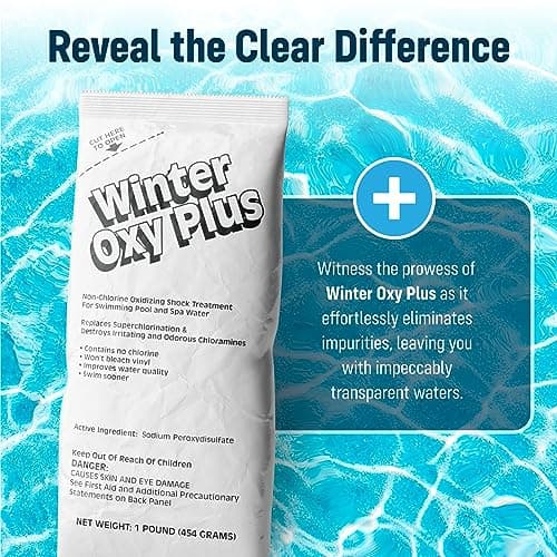 Winter Closing Kit - Winterizing for Above Ground & In-Ground Pools up to 12,000 Gallons: Protect Your at The end of Season with Our 3-in-one Maintenance