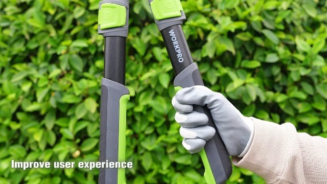 WORKPRO Extendable Anvil Lopper for Gardening, 25-37" Branch Cutter with 1.6" Cutting Capacity, Heavy-Duty Pruning Shear Featuring Gear System for Tree Trimming, Handheld Garden Shear with Sharp Blade