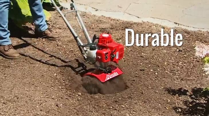 Mantis 7940 4-Cycle Tiller Cultivator Powered by Honda – Lightweight, Powerful and Compact - No Fuel Mix, Sure-Grip Handles – Built To Be Durable and Dependable