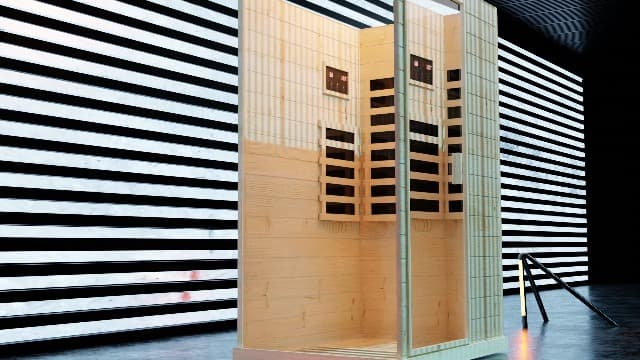 Far Infrared Wooden Sauna Room Home Sauna Spa Dry Saunas Single Person Spa Finland Spruce Wood fit for 7ft Person