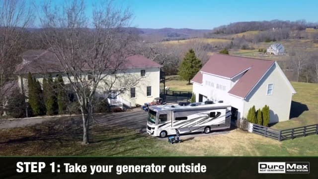 DuroMax XP13000HX Dual Fuel Portable Generator - 13000 Watt Gas or Propane Powered - Electric Start w/ CO Alert, 50 State Approved, Blue