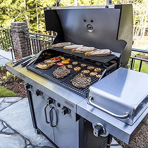 17 in Cooking Grates Replacement for Charbroil Tru Infrared 463242715, 463242716 Grill, G533-0009-W1,Cast Iron Grid Replacement Parts for Nexgrill 720-0882A,BHG 720-0882,Lowes 606682 Gas Grill