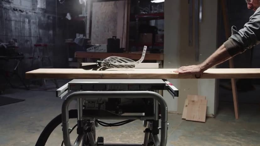 SKIL 10 Inch Heavy Duty Worm Drive Table Saw with Stand - SPT99-11
