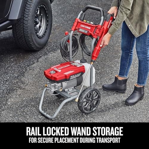 CRAFTSMAN Electric Brushless Cold Water Pressure Washer (2,800 MAX PSI*) (CMEPW2800)