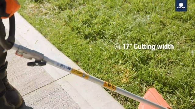 Husqvarna 122LK Grass Trimmer, 22-cc 2-Cycle, 17-inch Straight Shaft Gas Trimmer with T25 Head, 967628201