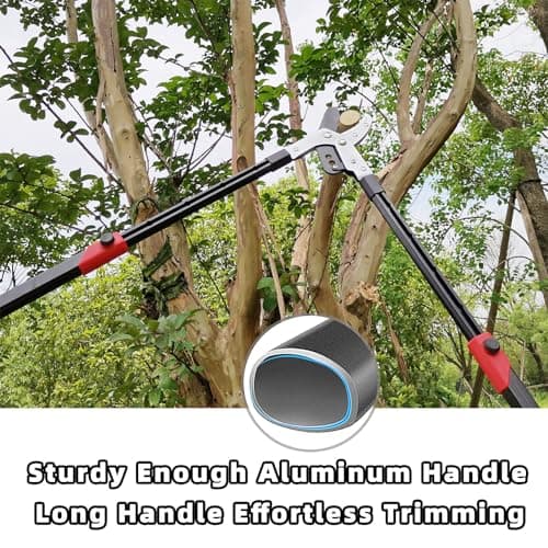 Loppers Branch Cutter Heavy Duty Tree Trimmer, Extendable 28-41" Tree Pruner with Compound Action, Tree Cutter with 2 Inch Clean Cut Capacity Chop Thick Branches Effortlessly