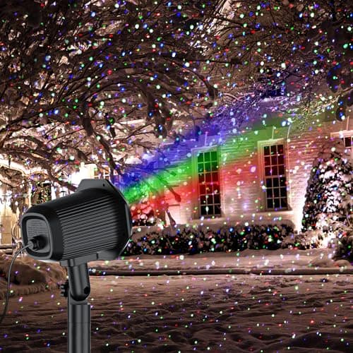 Firefly Laser Projector Lights Outdoor, Garden Light Projector with Remote and Timer, Waterproof Firefly RGB Lights Decoration for Wedding Christmas Halloween Holiday Party Yard Landscape Decor