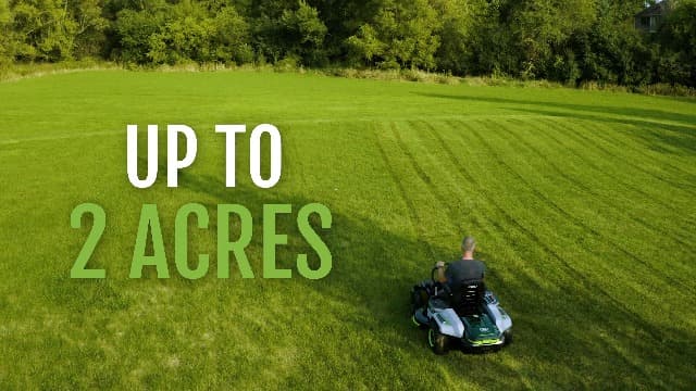 EGO POWER+ ZT4204L 56-Volt 42-Inch Z6 Zero Turn Riding Mower, 4 x 10.0Ah Batteries, 700W Turbo Charger Included Plus 2 Extra BA2800T 5.0Ah Batteries