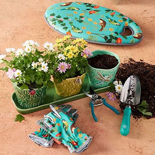 Burgon & Ball Flora & Fauna Design Flexible and Durable Ladies Premium Gardening Pruning Gloves one size fits all