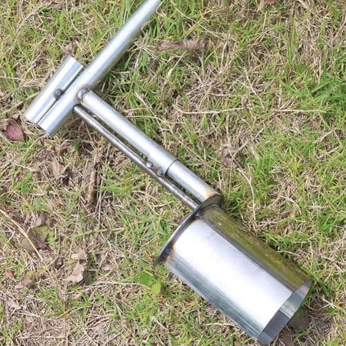 Bulb Planter Tool, 2025 New Plant and Fruit Tree Seedling Transplanter,Heavy Duty Stainless Steel Seed Planting Tools for Digging Holes Sowing Plant Bulb