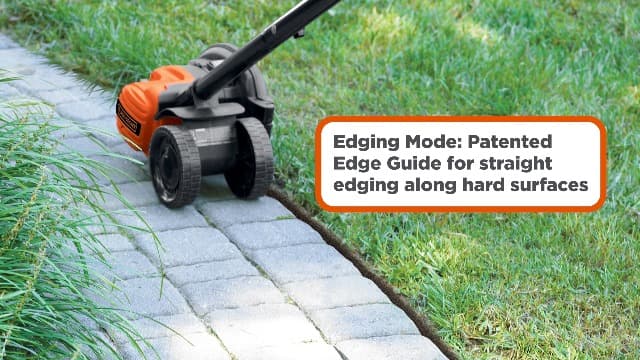 BLACK+DECKER Edger & Trencher, 2-in-1, 12-Amp (LE750)