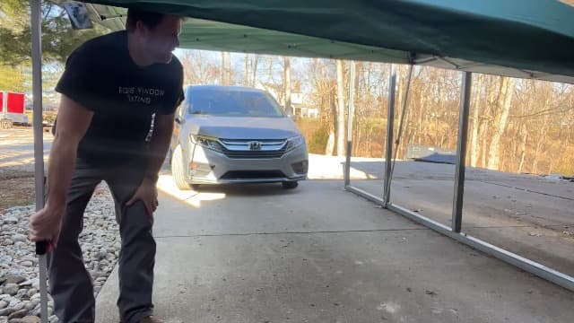 Canopy Tent Pop Up 10x10 ft, Outdoor Patio Portable Commercial Canopies Shelter Heavy Duty Straight Legs with Roller Bag, 8 Stakes, 4 Guy Ropes, UPF50+, Blue, Sophia & William